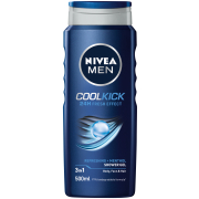 Cool Kick Shower Gel 24h Fresh Effect Refreshing Body, Face & Hair 500ml