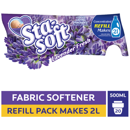 Fabric Softener Refill 500ml Lavender