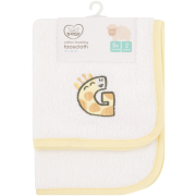 2 Pack Embroidered Face Cloths Explorer