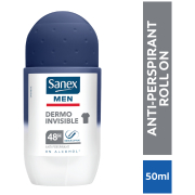 Dermo Invisible Dry Mens Roll-On 50ml