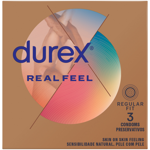 Real Feel Condoms 3 Pack
