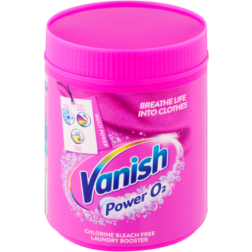 Vanish Power O2 Fabric Stain Remover 500g - Clicks