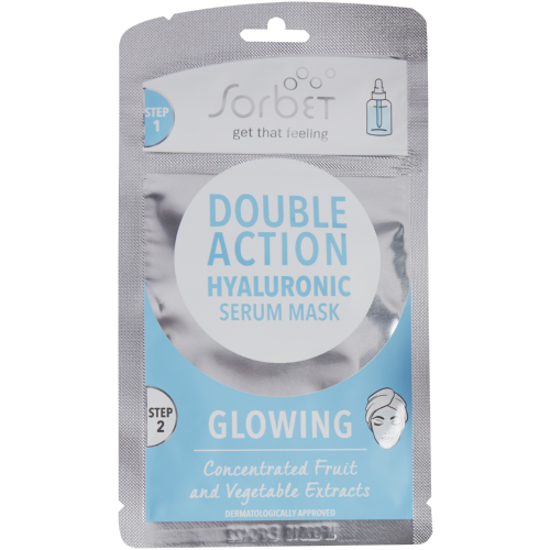 Double Action Glowing Serum Mask 23ml