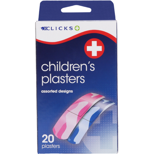 Children's Plasters Assorted 20 Plasters