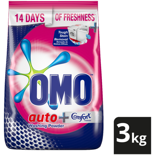OMO Stain Removal Auto Washing Powder Detergent With Comfort Freshness ...