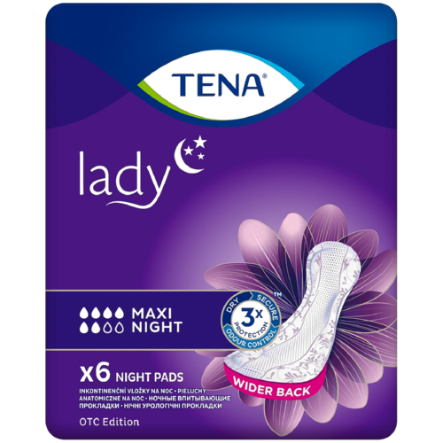 Lady Pads Maxi Night 6s