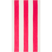 Beach Towel Red / White 80 x 150cm