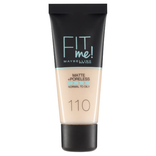 Fit Me Matte + Poreless Foundation 110 Porcelain