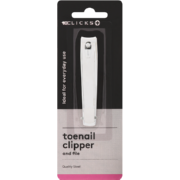 Beauty Essentials Large Toenail Clipper With File