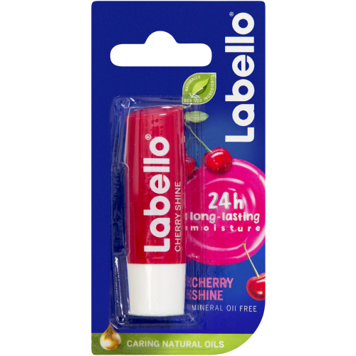 Labello Fruity Shine Lip Balm Cherry 4 8g Clicks