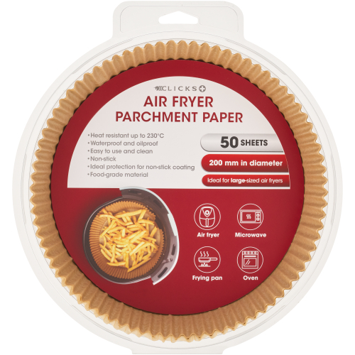 Generic Lot de 50 Papier cuisson pour Air Fryer Anti-adhésif qualité  alimentaire