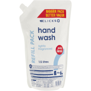 Handwash Refill Pack 1.5 Litres