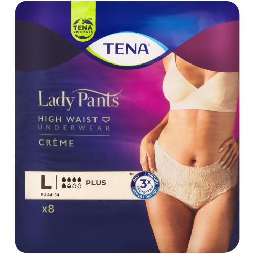 Lady Pants Creme Plus Large 8s