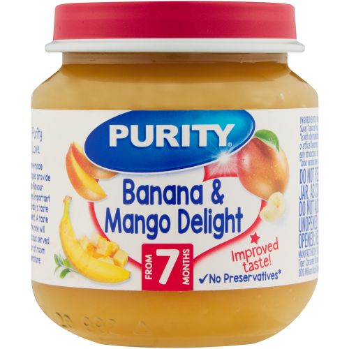 Second Foods Banana & Mango Delight 125ml