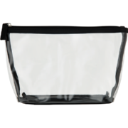 PVC Cosmetic Bag With Black Trim