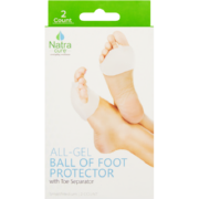 Two-In-One Gel Ball Of Foot Protector