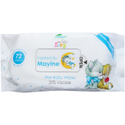 Baby Wipes Unscented 72s