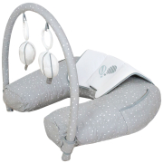 Nursing Pillow With Toy Bar Drops
