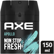 Aerosol Deodorant Body Spray Apollo 150ml