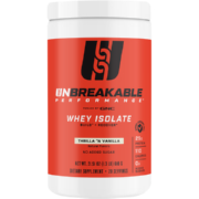 Unbreakable Performance Whey Isolate Protein 1.3lb