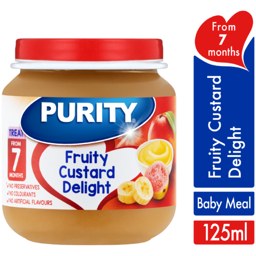 Second Foods Fruity Custard Delight 125ml