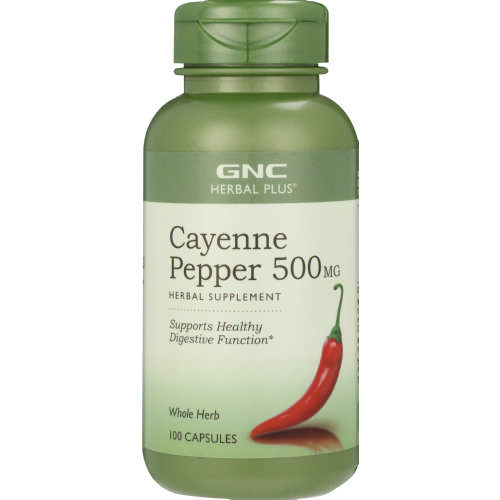 Herbal Plus Whole Herb Cayenne 100 Capsules