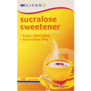 Sucralose Sweetener 100 Sachets