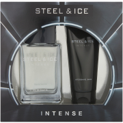 Steel & Ice Intense Eau de Toilette & Aftershave Balm Gift Set