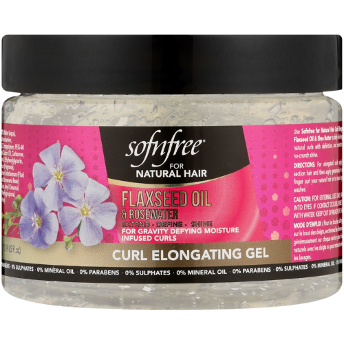 Curl Elongating Gel With Flaxseed Oil and Rosewater 325ml