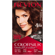 ColorSilk Permanent Hair Color Golden Chestnut Brown 46