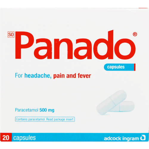 Paracetamol 500mg 20 Capsules