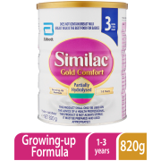 Gold Comfort Stage 3 Growing Up Formula 1-3 Years 820g
