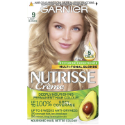 Nutrisse Creme Permanent Nourishing Hair Colour Light Blonde 9