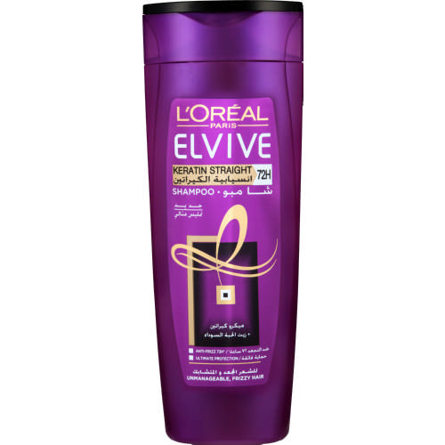 L Oreal Elvive Keratin Straight Shampoo 400ml Clicks
