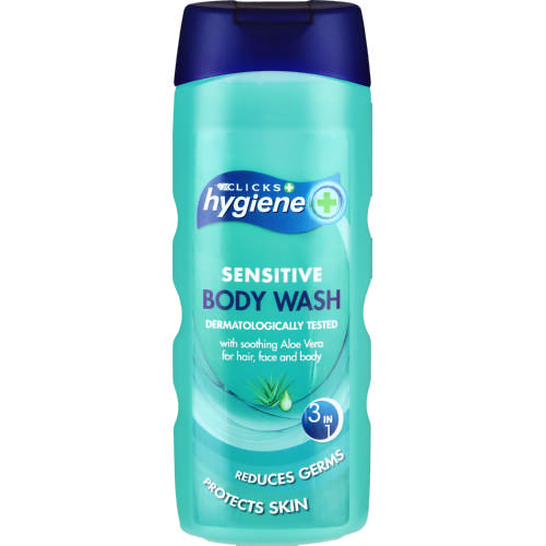 Clicks Hygiene 3-in-1 Sensitive Body Wash 500ml - Clicks