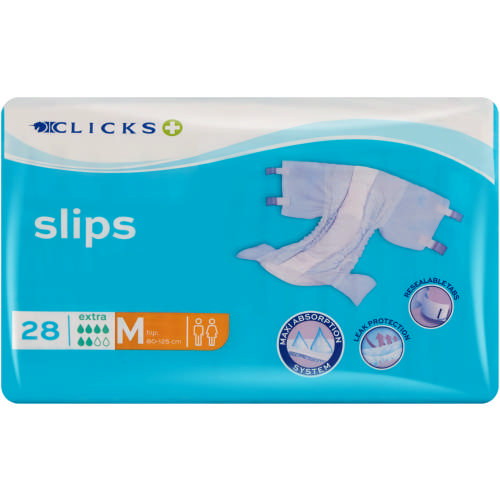 Adult Slips Extra Absorption Medium 28 Slips