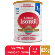 Isomil Stage 3 Soy Protein Based Infant Formula 1-3 Years 850g