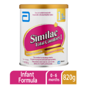 Total Comfort Stage 1 Starter Infant Formla 0-6 Months 820g