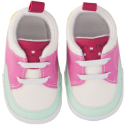 Girls White Colourblock Sneaker 3-6M