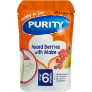 Pureed Food Mixed Berries & Maize 100g