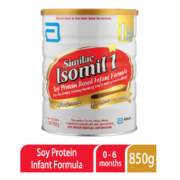 Isomil Stage 1 Soy Protein Based Infant Formula 0-6 Months 850g