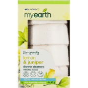 MyEarth Shower Steamer Lemon & Juniper 4 x 45 g