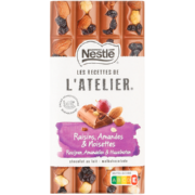 Les Recettes De L'atelier Milk Chocolate Slab Raisin, Hazelnuts & Almonds 170 g