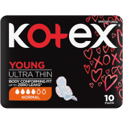 Young Ultra Thin Pads Normal 10 Pads