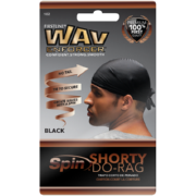 Wavenforcer Shorty Do-Rag Black