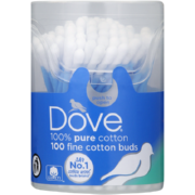 Fine Cotton 100 Buds