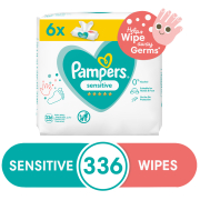 Sensitive Protect 6 Pack x 56 Wipes