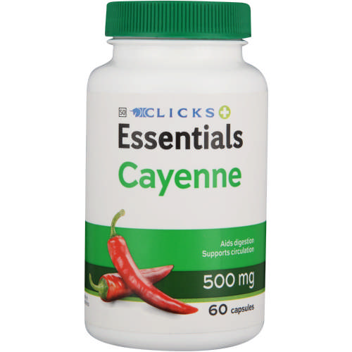 Essentials Cayenne 60 Capsules