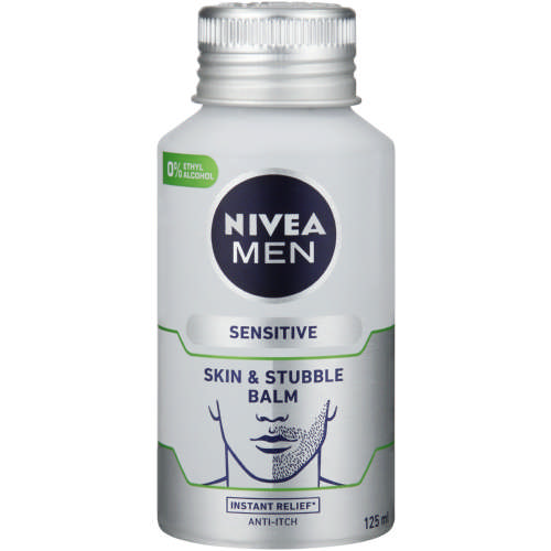 Nivea Men Aftershave Balm Sensitive Stubble 125ml Clicks