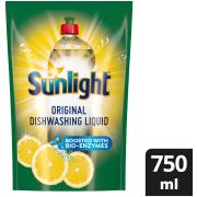 Degreasing Dishwashing Liquid Detergent Refill Regular 750ml